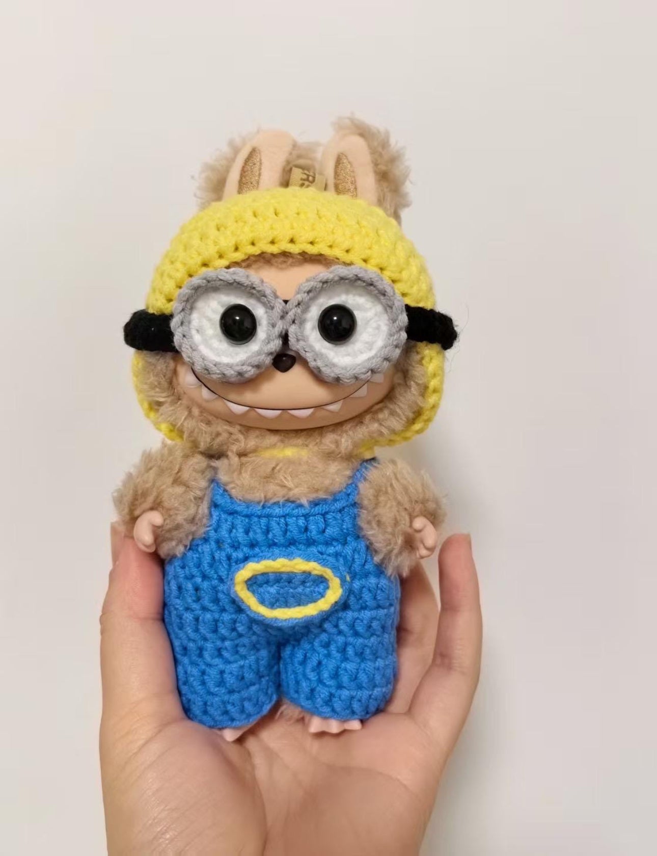 Labubu Crochet Vêtements Minion